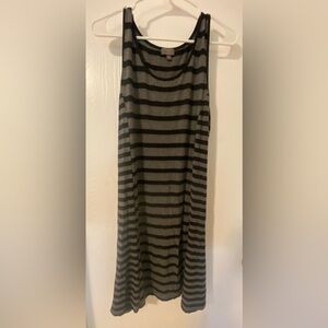 Striped Sleeveless Dress